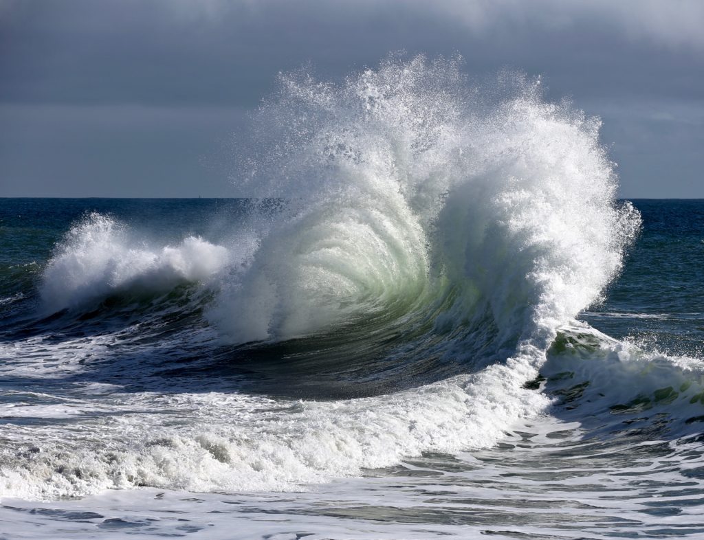 Joel Gitelson, Fisheye Connect, Photography Workshops, Breakwater waves